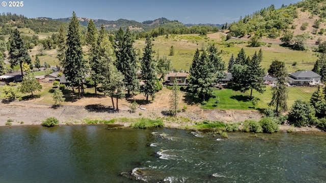 390 Singing Waters Rd, Winchester, OR 97495 - aerial view of a water and mountain view