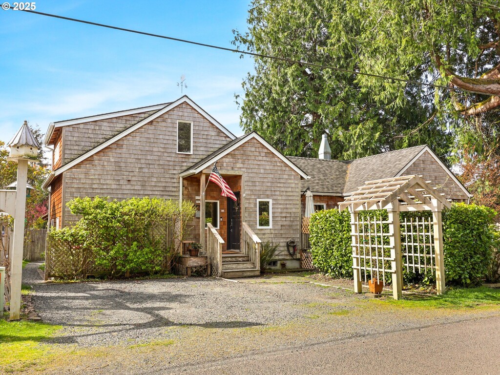 777 G St, Gearhart, OR 97138 - view of ranch-style house