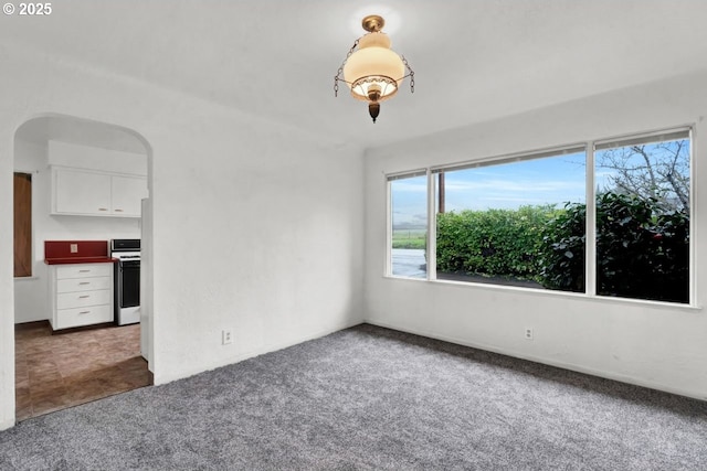 1541 Buckhorn Rd, Roseburg, OR 97470 - unfurnished room featuring carpet floors and arched walkways