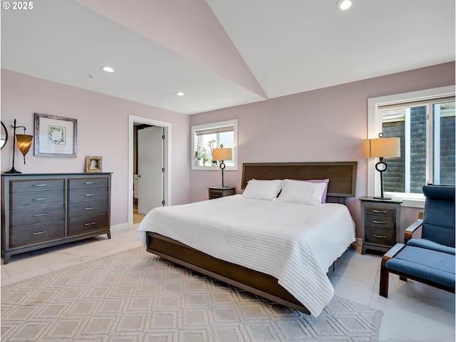 3764 Pacific Ave, Cannon Beach, OR 97110 - bedroom with recessed lighting and lofted ceiling
