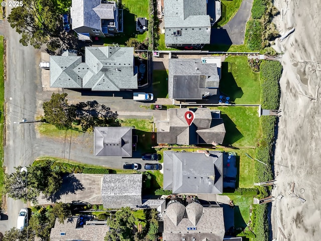 3764 Pacific Ave, Cannon Beach, OR 97110 - aerial overview of property's location featuring nearby suburban area