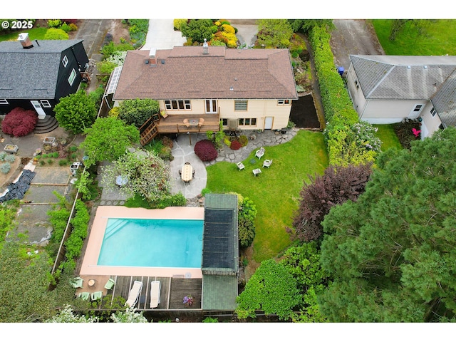drone / aerial view