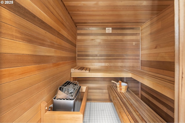 33525 Beerman Creek Ln, Seaside, OR 97138 - relaxing sauna with wood walls and wooden ceiling