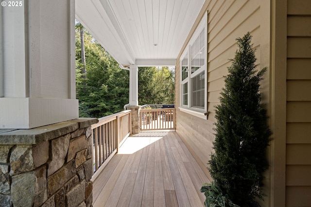 33525 Beerman Creek Ln, Seaside, OR 97138 - view of wooden deck