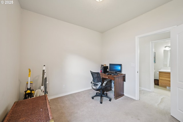 302 NW Elderberry Ln, Dallas, OR 97338 - office area featuring carpet flooring
