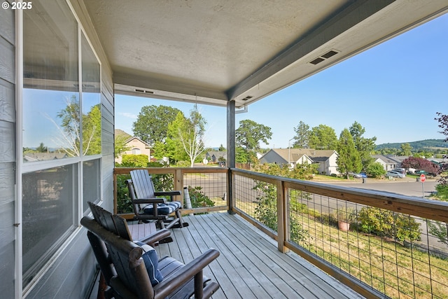 302 NW Elderberry Ln, Dallas, OR 97338 - wooden deck with a residential view