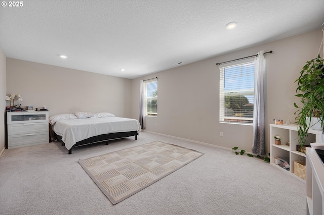 4829 Surveyor Ave, Salem, OR 97305 - carpeted bedroom featuring recessed lighting, baseboards, and a textured ceiling