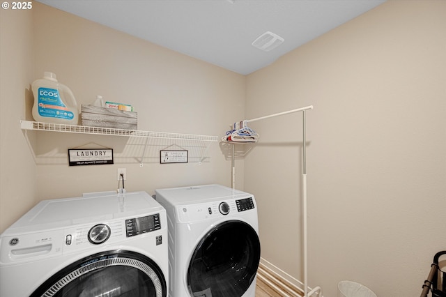 4829 Surveyor Ave, Salem, OR 97305 - laundry room with separate washer and dryer