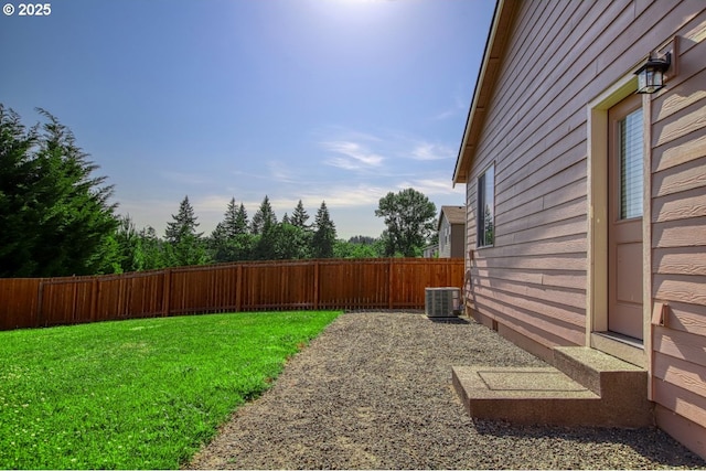 1712 W 12th St, La Center, WA 98629 - view of yard with central AC unit