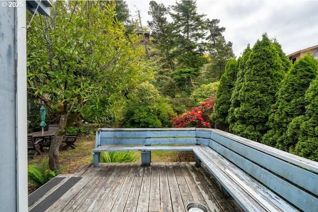 1745 Pearl St, Tillamook, OR 97141 - view of wooden deck