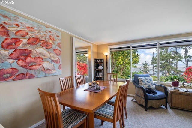 1745 Pearl St, Tillamook, OR 97141 - dining room featuring light carpet and baseboards