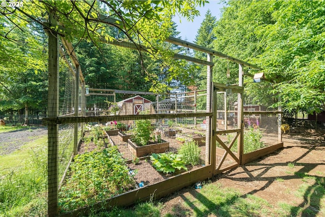 20131 Bridge Creek Rd SE, Silverton, OR 97381 - view of yard featuring a garden