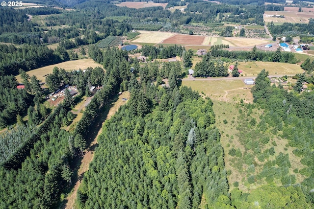 20131 Bridge Creek Rd SE, Silverton, OR 97381 - aerial view of property and surrounding area with a heavily wooded area