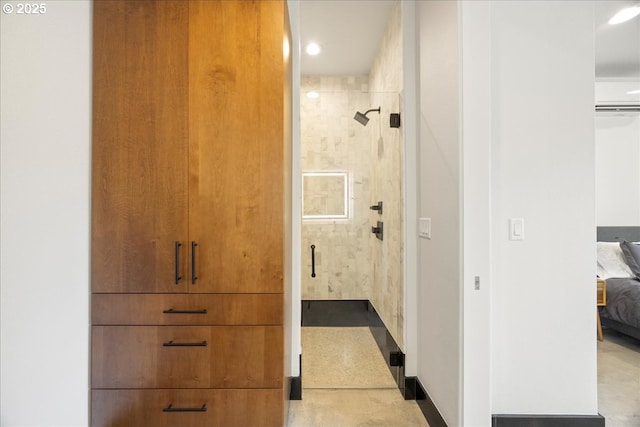 725 NW Angel Heights Rd, Stevenson, WA 98648 - corridor featuring recessed lighting