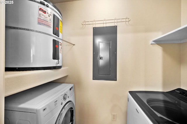 525 Springtree Ln, West Linn, OR 97068 - washroom featuring secured water heater and electric panel
