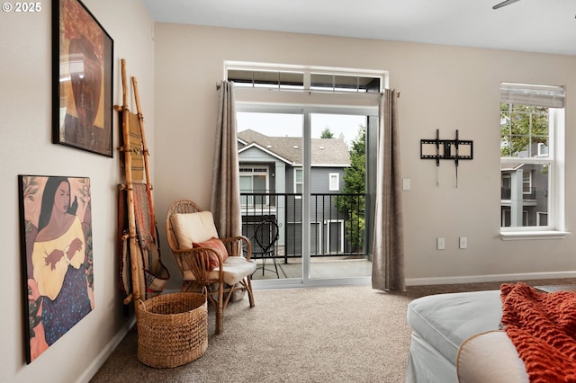525 Springtree Ln, West Linn, OR 97068 - living area featuring carpet flooring and baseboards