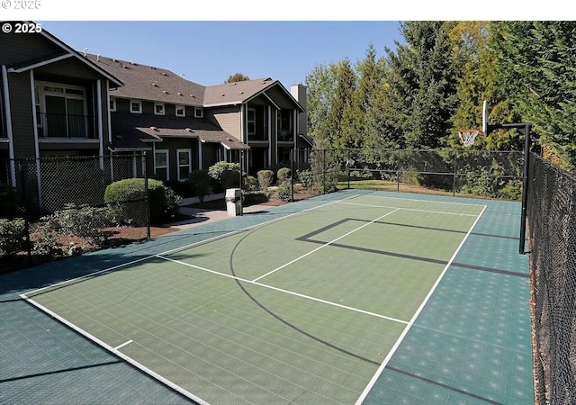525 Springtree Ln, West Linn, OR 97068 - view of basketball court with basketball hoop