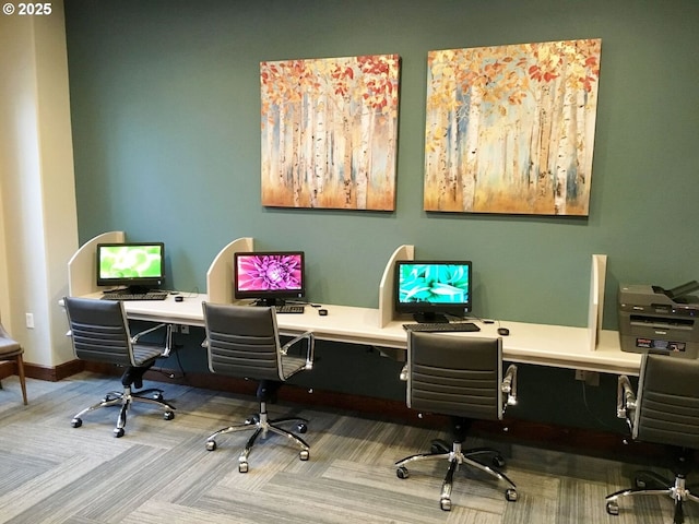 525 Springtree Ln, West Linn, OR 97068 - office space featuring carpet floors and baseboards
