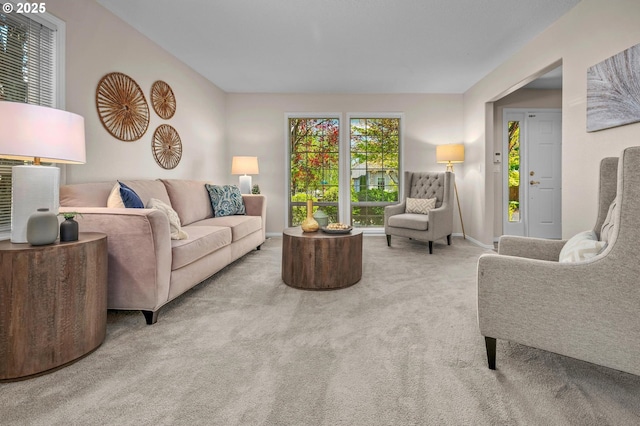 305 SW 169th Pl, Beaverton, OR 97006 - living room with carpet and baseboards