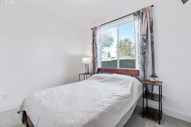 bedroom featuring carpet floors