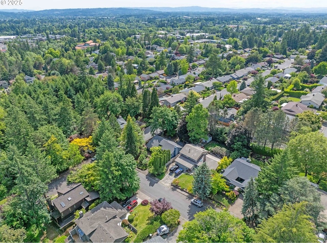 1505 NW 118th Ct, Portland, OR 97229 - aerial view of property and surrounding area with nearby suburban area