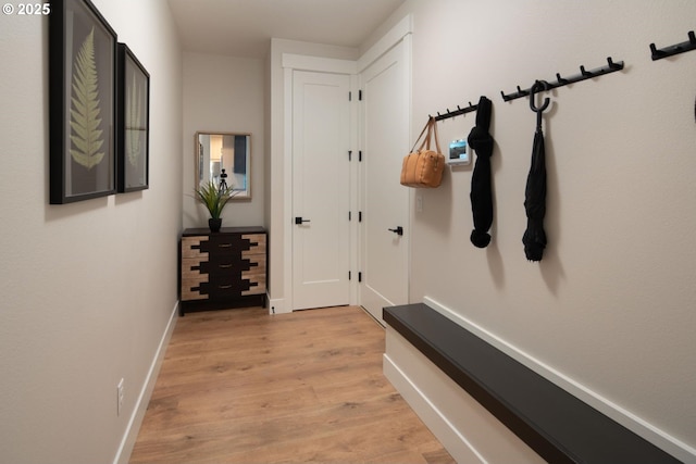 1006 S 48th Pl, Ridgefield, WA 98642 - hallway with light wood-style flooring and baseboards