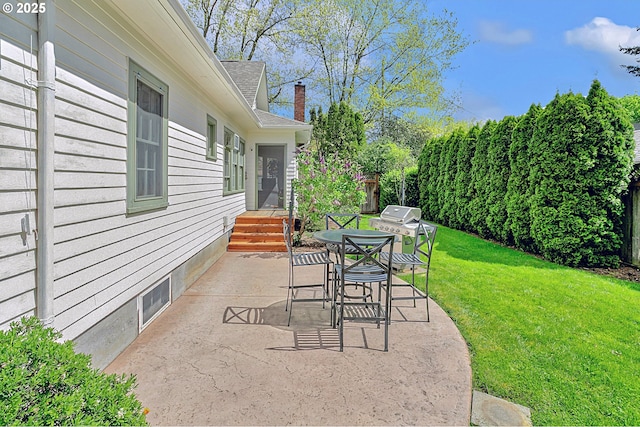 view of patio / terrace