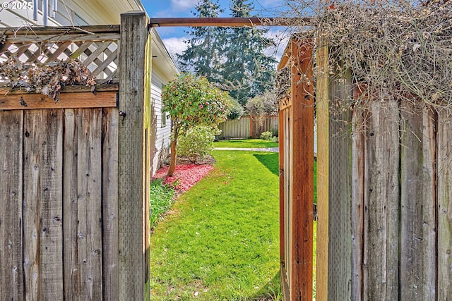 details with fence