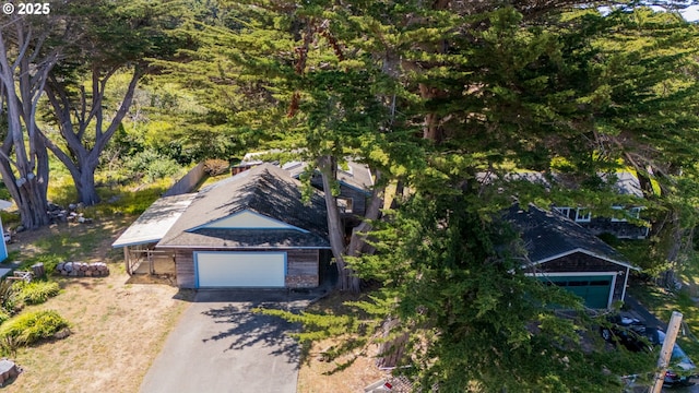 1260 Jackson Ave, Bandon, OR 97411 - view from above of property