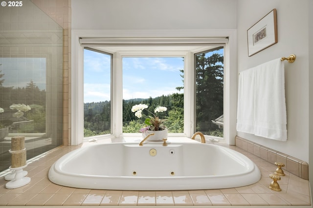 2892 NW Beuhla Vista Ter, Portland, OR 97210 - bathroom featuring a tub with jets