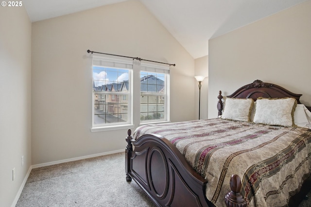 1639 SW 171st Ter, Beaverton, OR 97003 - carpeted bedroom featuring baseboards and vaulted ceiling