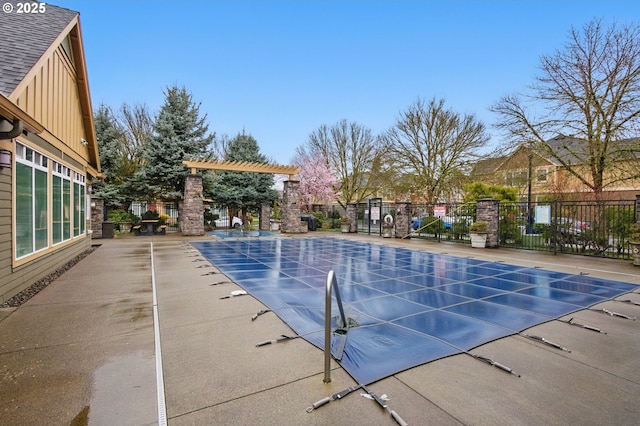 1639 SW 171st Ter, Beaverton, OR 97003 - community pool with a patio and fence