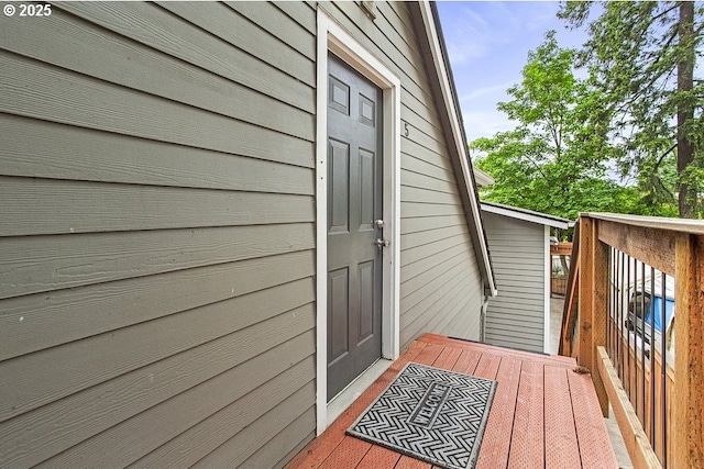 13616 SE Rhine St, Portland, OR 97236 - view of doorway to property