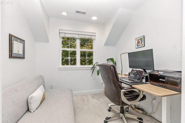 10272 NW Edgewood Dr, Portland, OR 97229 - carpeted office space featuring baseboards
