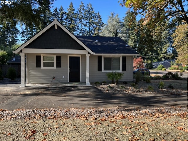 view of front of house