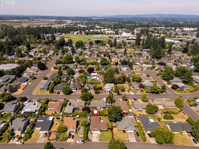 1025 S Grant St, Canby, OR 97013 - view of property location with nearby suburban area