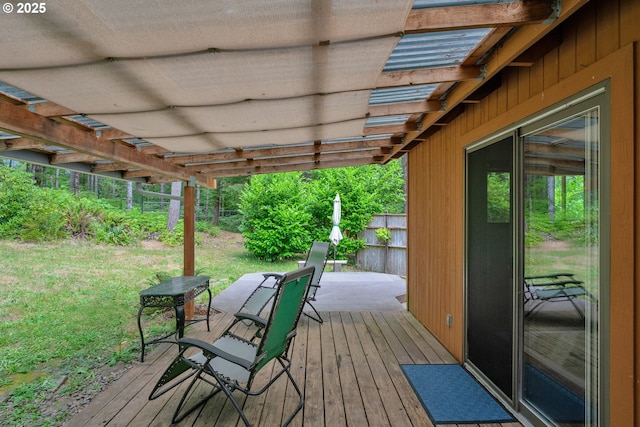 91625 W Fork Rd, Deadwood, OR 97430 - view of wooden deck