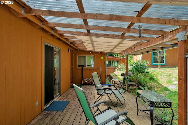 91625 W Fork Rd, Deadwood, OR 97430 - view of wooden terrace