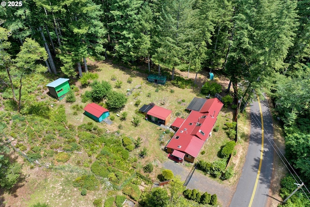 91625 W Fork Rd, Deadwood, OR 97430 - view from above of property