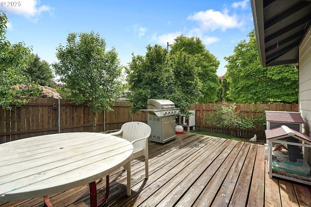 12705 NE 101st St, Vancouver, WA 98682 - wooden terrace featuring a fenced backyard