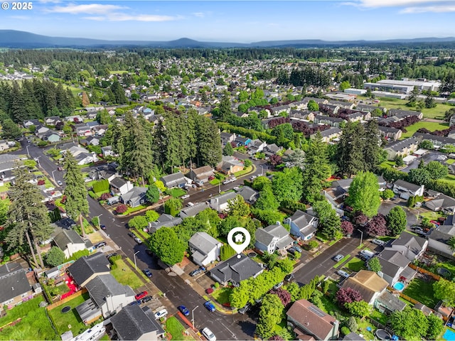 12705 NE 101st St, Vancouver, WA 98682 - aerial perspective of suburban area featuring mountains