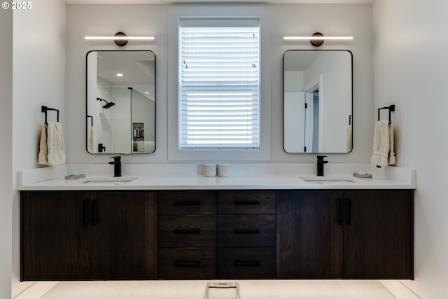 967 S 66th Pl, Springfield, OR 97478 - full bathroom featuring double vanity and a shower