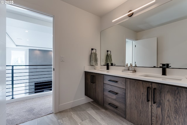967 S 66th Pl, Springfield, OR 97478 - bathroom with double vanity and healthy amount of natural light