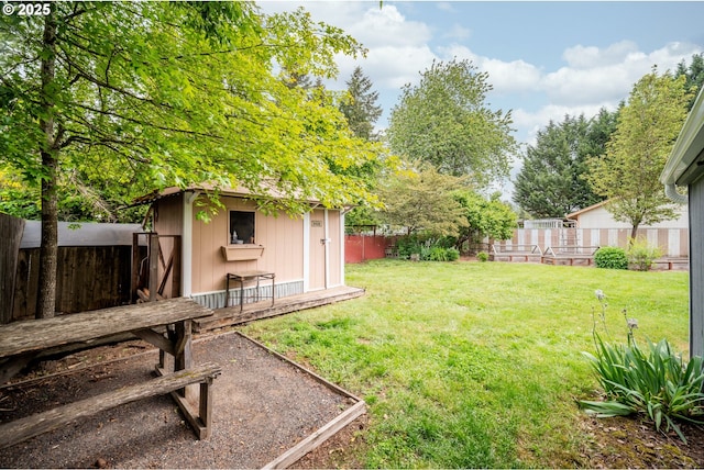 2115 NE 86th Ave, Vancouver, WA 98664 - view of yard featuring a shed and an outdoor structure