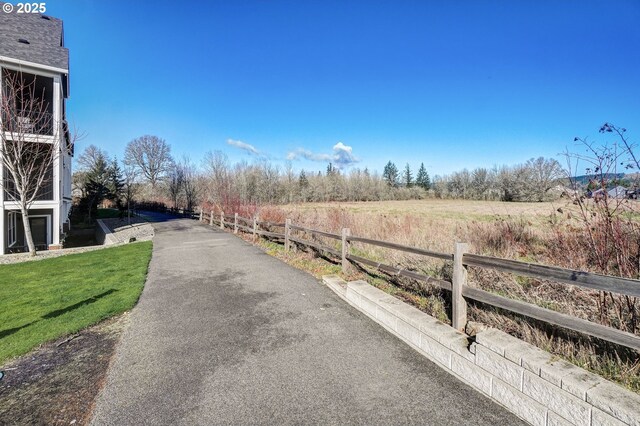 16417 NW Chadwick Way Unit 302, Portland, OR 97229 - view of street with a rural view