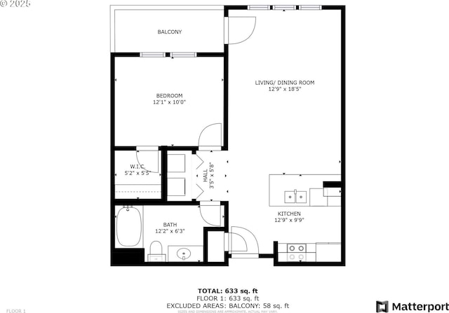16417 NW Chadwick Way Unit 302, Portland, OR 97229 - view of property floor plan