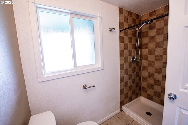5354 Cody Ave, Eugene, OR 97402 - full bath featuring a tile shower and tile patterned floors