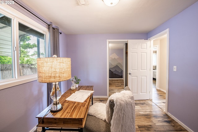 5354 Cody Ave, Eugene, OR 97402 - office featuring wood finished floors and baseboards