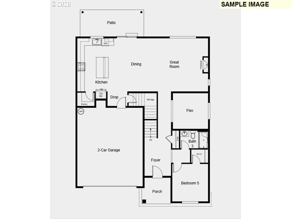 14906 NW Legend St, Portland, OR 97229 - home floor plan