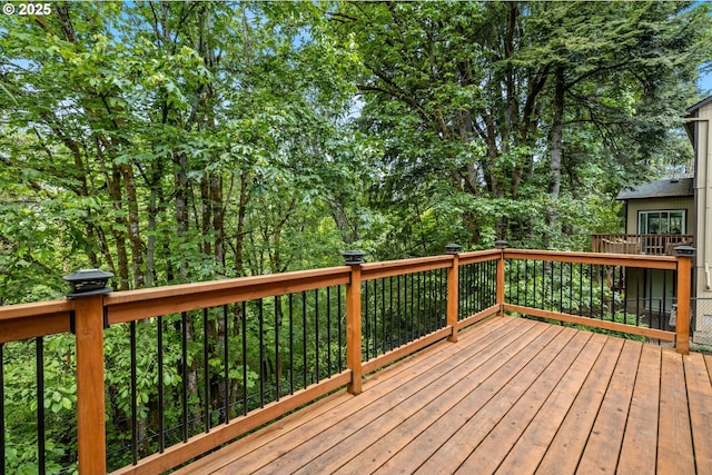 view of deck
